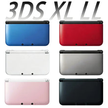 Original 3DS XL LL Game Console - No Scratches on the Screen - Region Free Console - with Stylus and Data Cable - 3DS XL /3DS LL