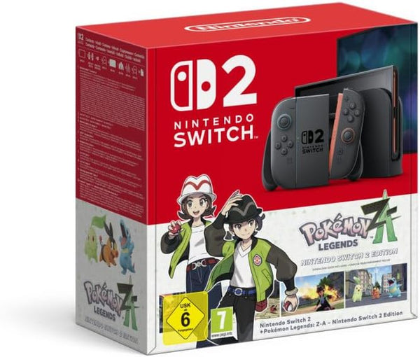 Nintendo Switch 2 Con Pokémon Legends Z-A
